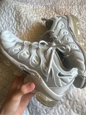 Nike Kids White VaporMax-Style Sneakers